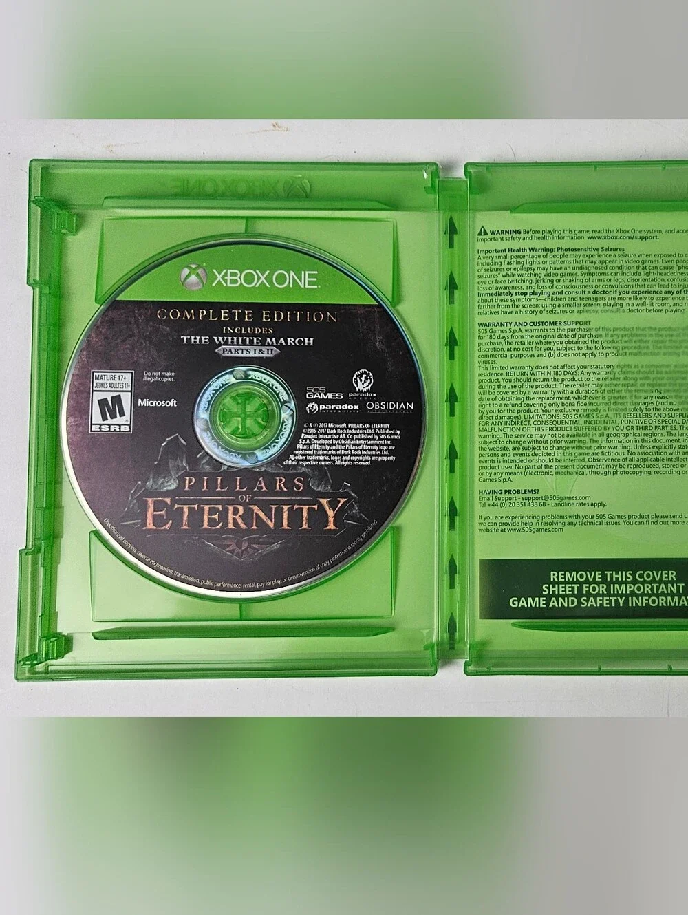 Pillars of Eternity Complete Edition - XBox One Game